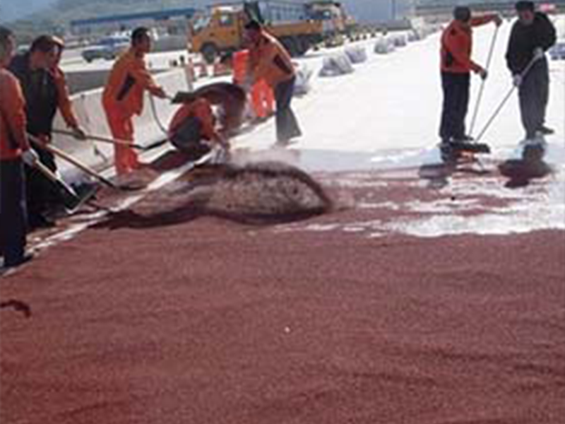 道路防滑车道工程